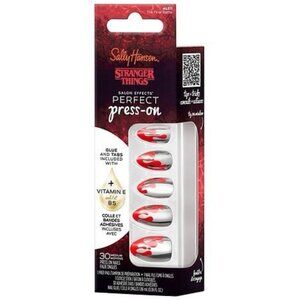 Stranger Things x Sally Hansen Salon Effects Perfect Press-On Nails NEW